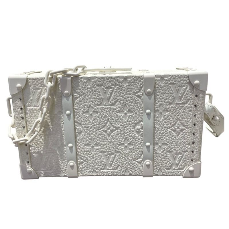 ルイ ヴィトン LOUIS VUITTON ヴォレットトランク M20153 ホワイト トリヨン メンズ セカンドバッグ