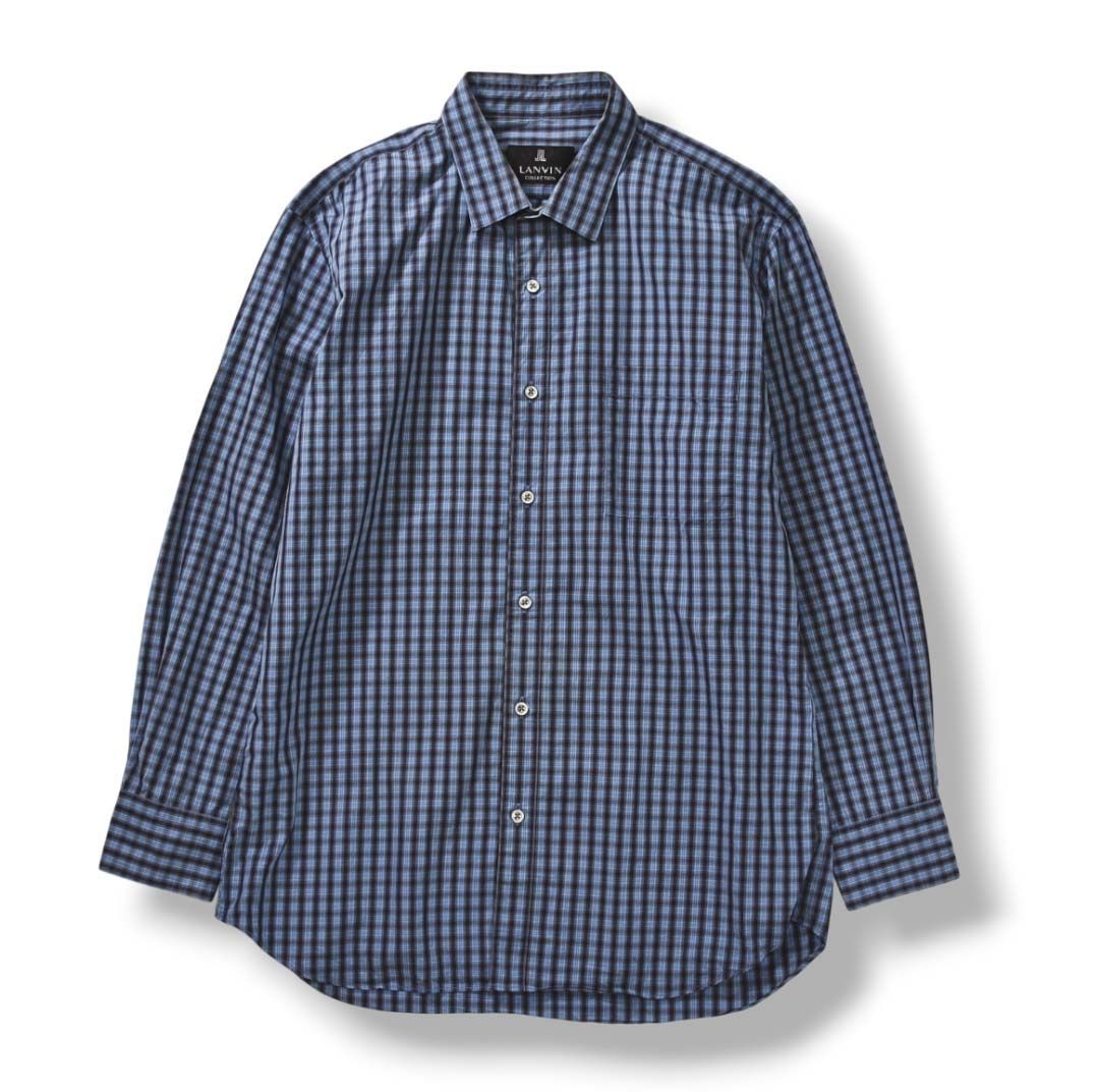 美品】 日本製 ランバン コレクション LANVIN COLLECTION 長袖 美品】 日本製 ランバン コレクション LANVIN COLLECTION 長袖