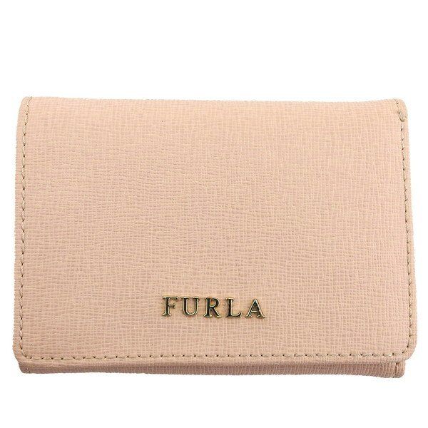 フルラ Furla 二つ折り財布 ピンク×ゴールド レディース