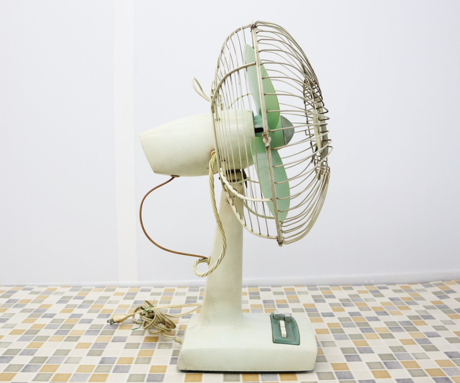 National ナショナル昭和レトロ アンティーク扇風機 ELECTRIC Fan 