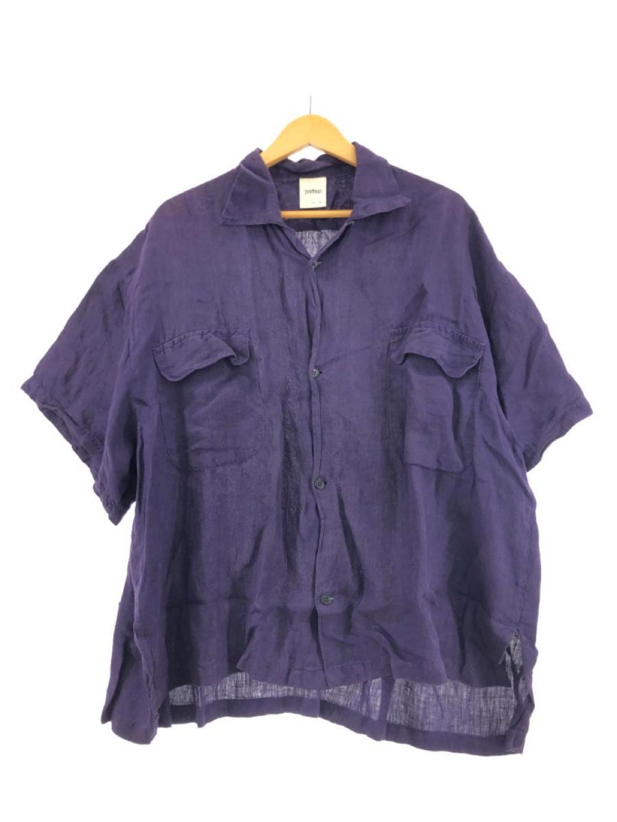 なし開閉Badhiya バディーヤ カジュアルシャツ 2(M位) 紫