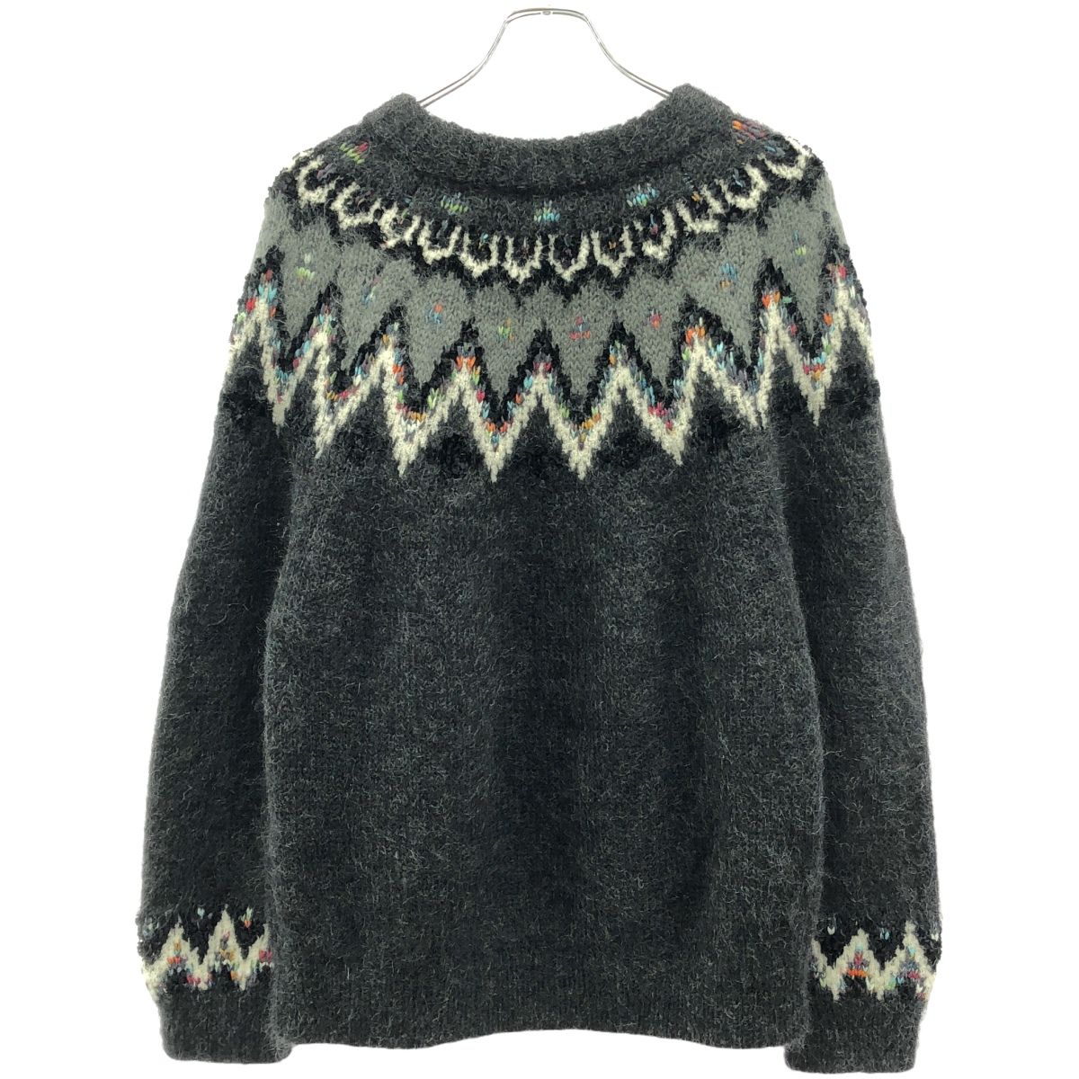 トップス COOHEM MOHAIR NORDIC KNIT SWEATER L] COOHEM - MOHAIR NORDIC KNIT SWEATER