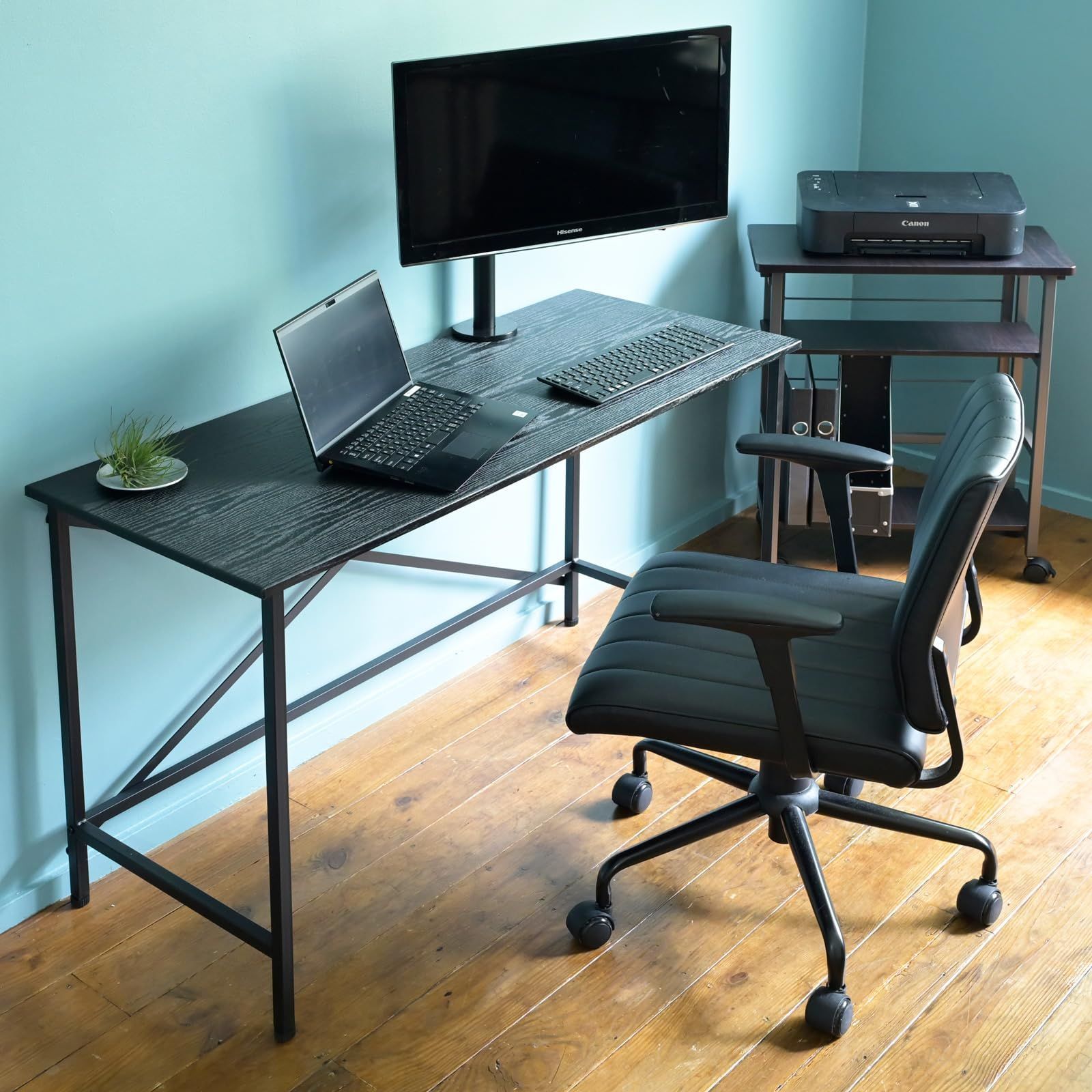 山善] デスク パソコンデスク 幅120×奥行60×高さ70cm 【耐荷重80kg