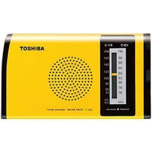 TOSHIBA 防水充電ラジオ TY-JR50(Y) 【公式通販】