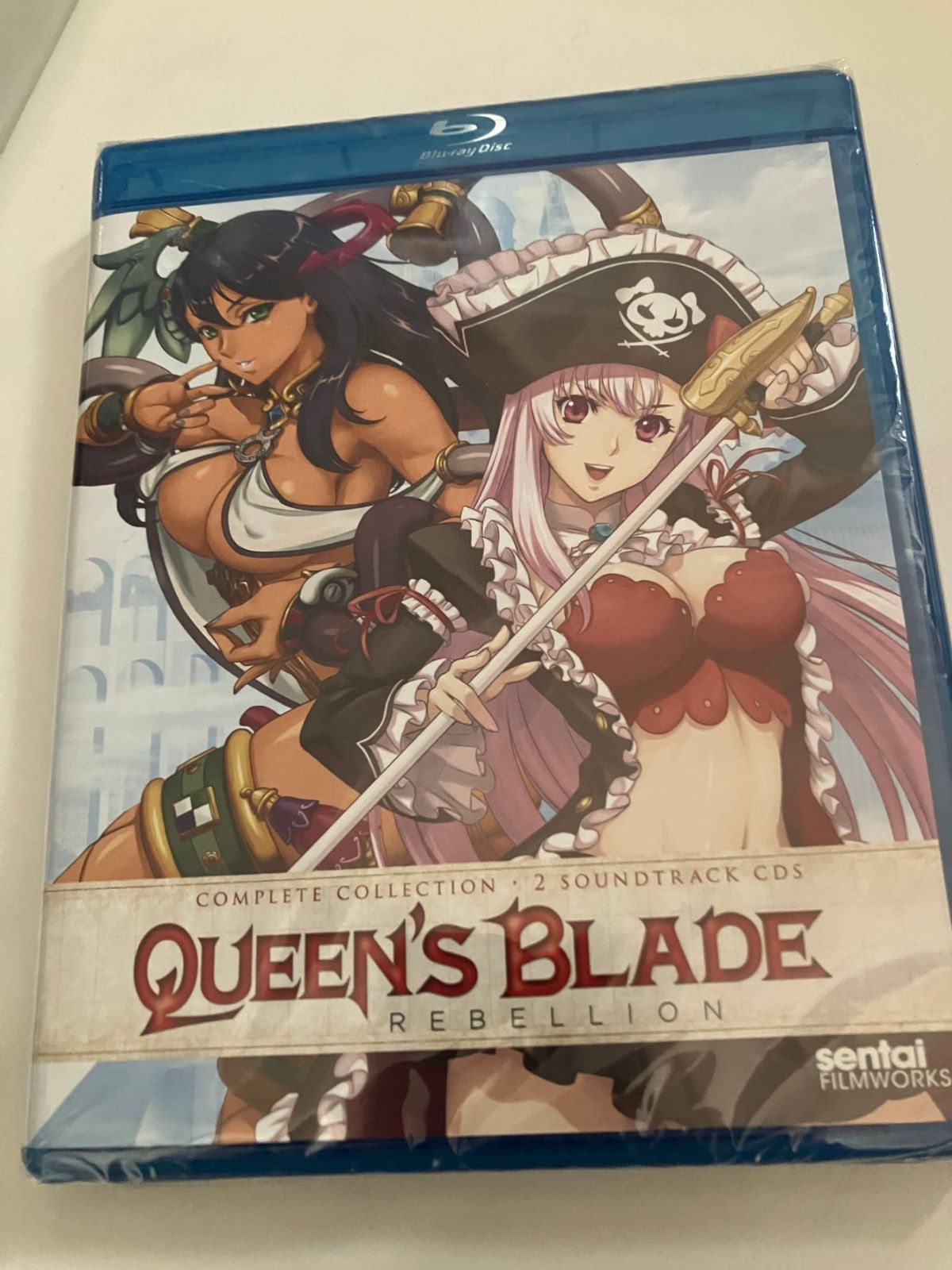 Queen's Blade Rebellion北米版ブルーレイ