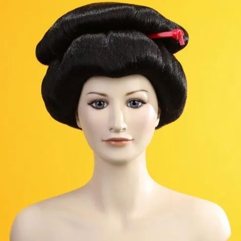 即納】ウィッグ Wigs2you H-115 かつら 日本髪 和風 黒 黒髪