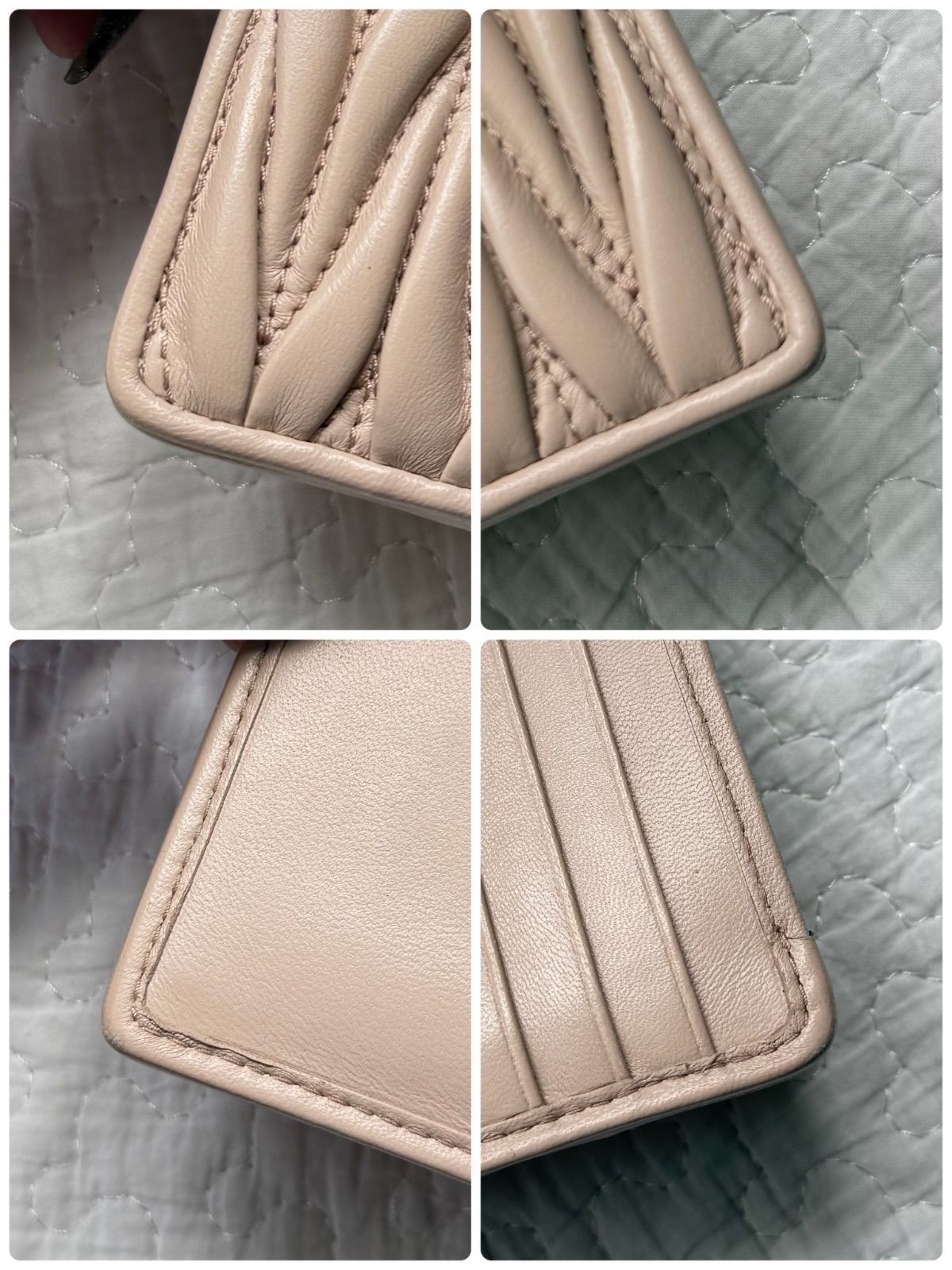 美品 MIU MIU ミュウミュウ フラグメントケース マテラッセ