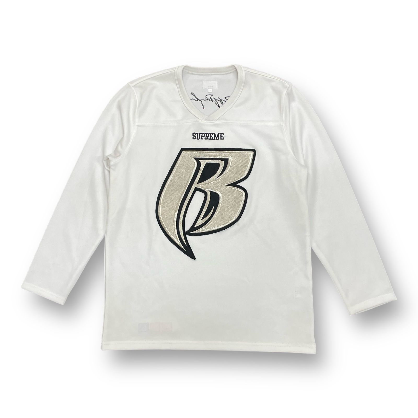 国内正規 supreme 14AW Ruff ryders hockey ホッケーシャツ 