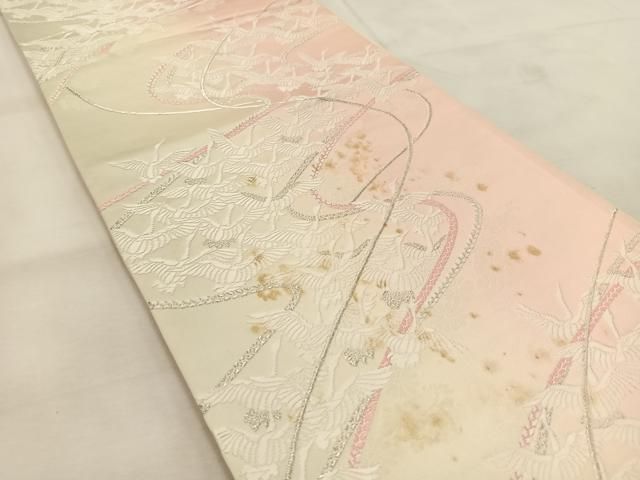 508my27△袋帯 ペルシャ双麗文 華唐草 桐 梅 菊 唐花 金糸 銀糸△美品 508my27△袋帯 ペルシャ双麗文 華唐草 桐 梅 菊 唐花 金糸 銀糸