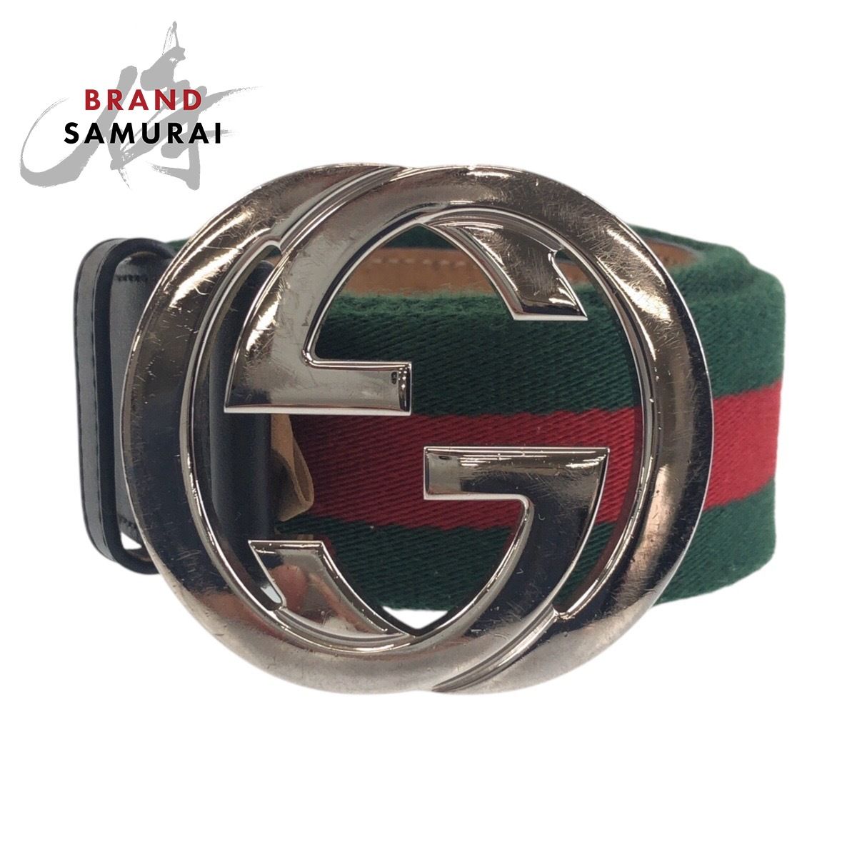 美品 グッチ シェリーライン インターロッキング 85cm/34インチ  