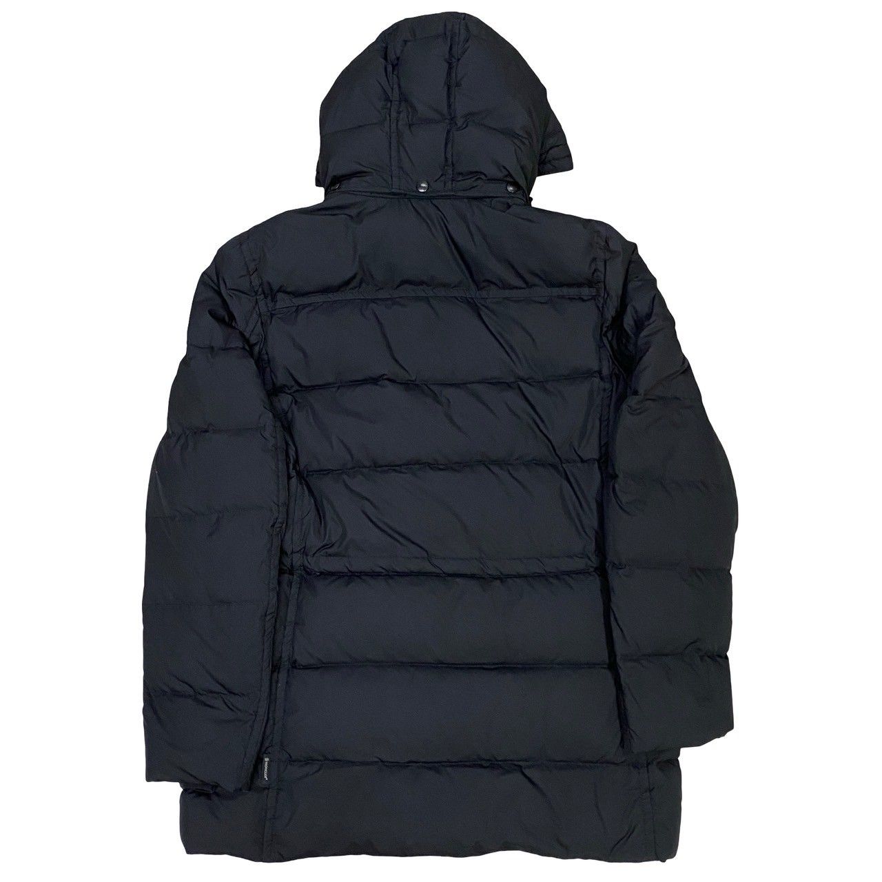 極 美品 希少品 MONCLER モンクレール ロゴ ボタン ナイロン ダウン