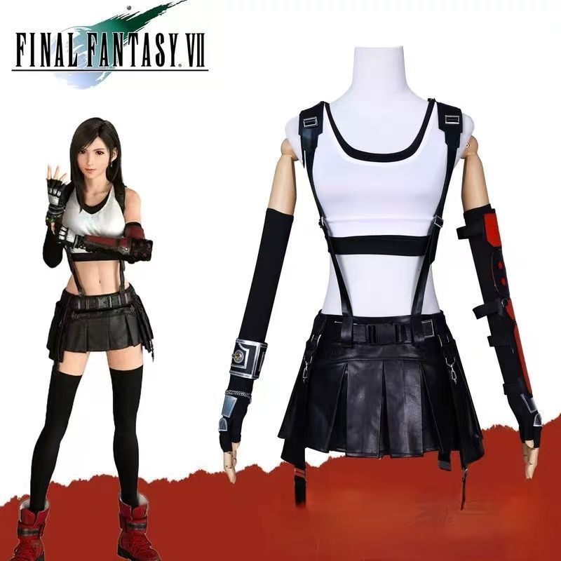 Final Fantasy 7 ファイナルファンタジー FF7 ティファ ロックハート ティファ Tifa コスプレ キャラ 人気 アニメイベンド ハロウィン