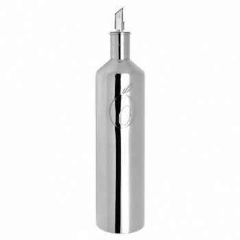 オリパック 18-10ステンレス オリーブオイルボトル500ml フリップトップポアラーシリーズ OLIPACL500