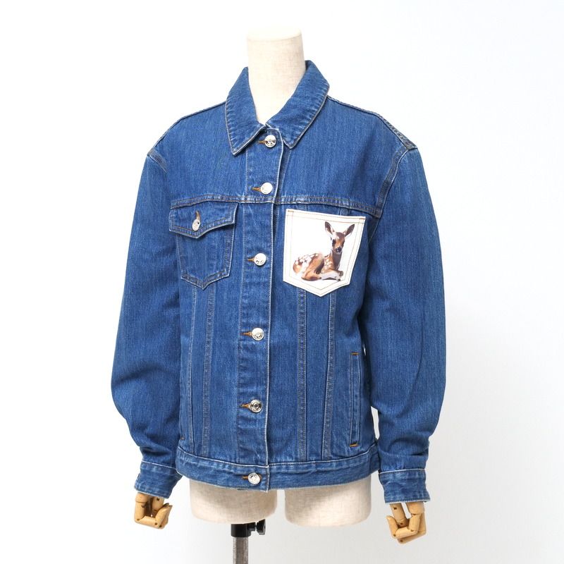 未使用品 BURBERRY バーバリー デニムジャケット【古着】【中古 