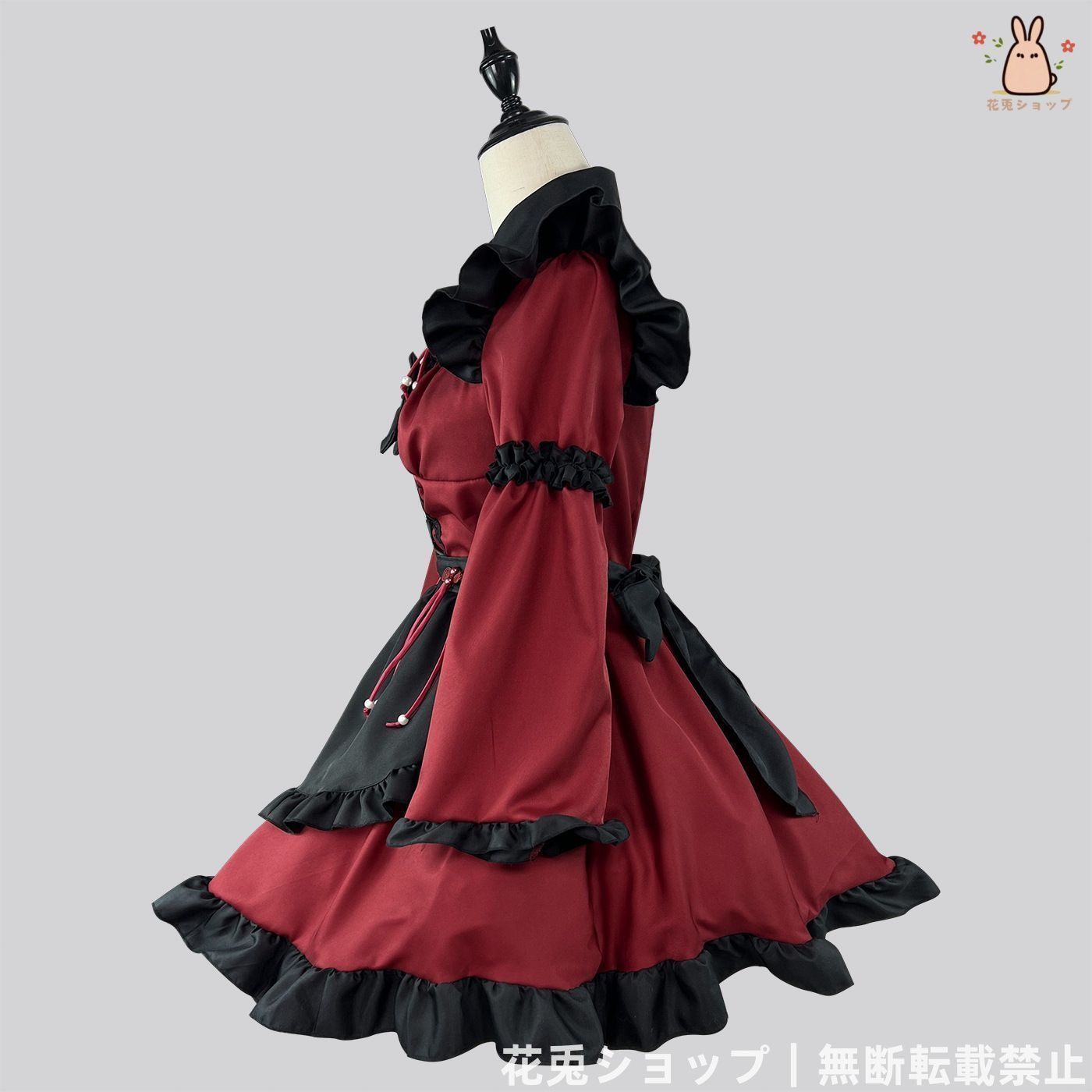 cos6245工場直販 高品質 【新品】ロリータ ワインレッド