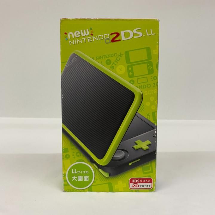 東店24-1179-2505 店舗併売 Newニンテンドー2DS LL ブラック×ライム