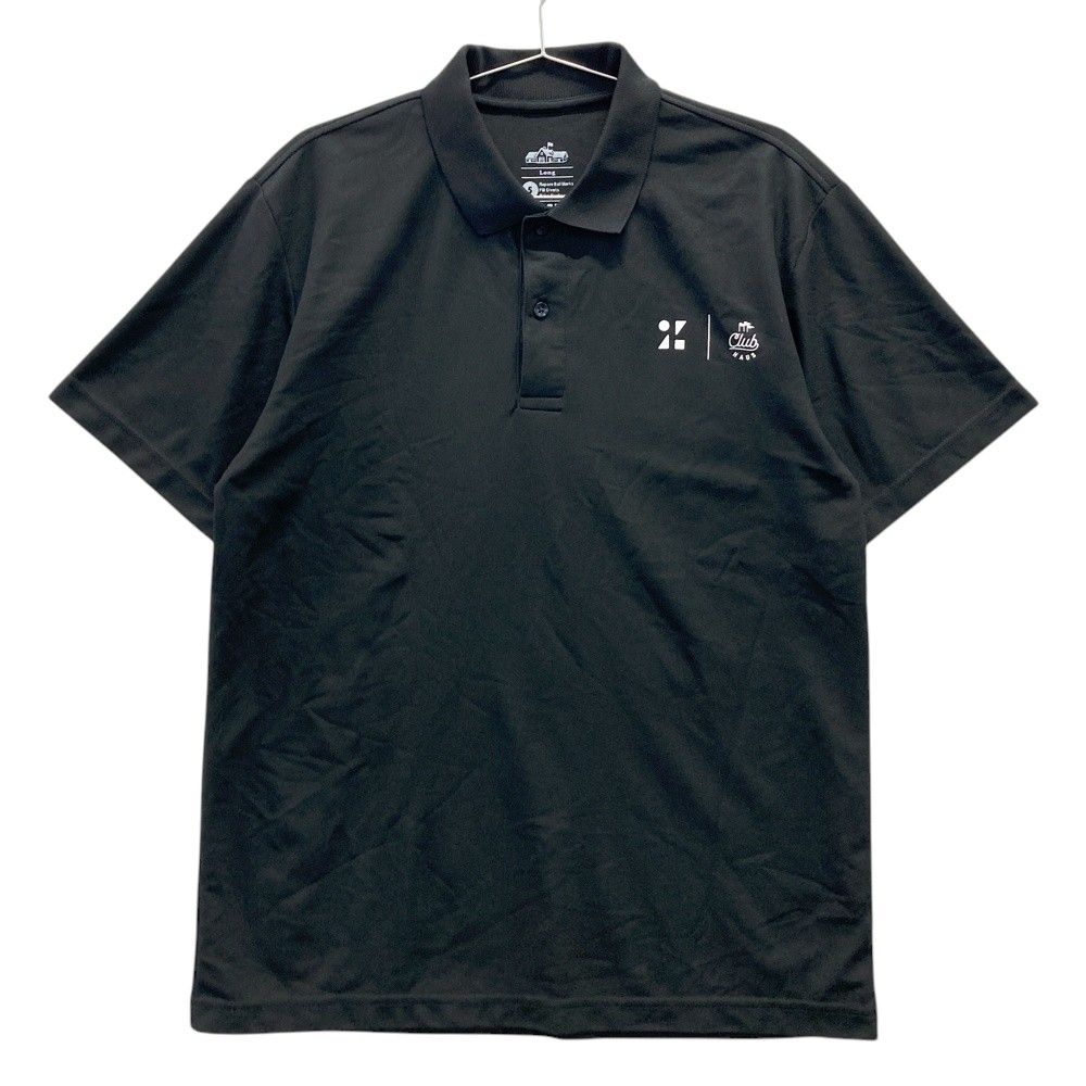 サイズ 5 CLUBHAUS クラブハウス ×ZOZO CHAMPIONSHIP 半袖ポロシャツ ブラック系 240101535857 ゴルフウェア メンズ ストスト