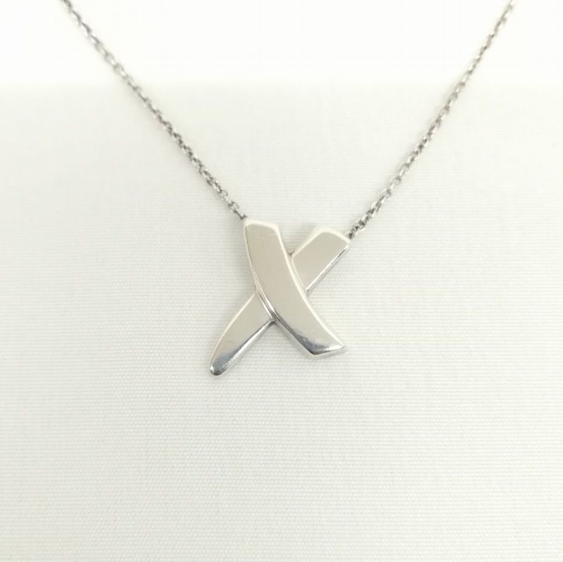 美品 ティファニー パロマピカソ グラフィティ X キス SV925 カフス TIFFANY&Co. ティファニー グラフィティ X キス パロマピカソ