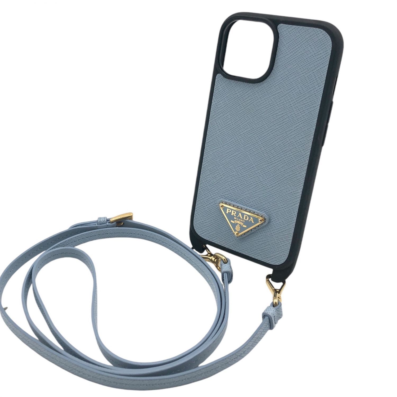PRADA プラダ　サフィアーノ　ケース　新品　2019コレクション限定品 PRADA【入手困難】☆サフィアーノレザー☆ iPhoneケース☆全色 (PRADA