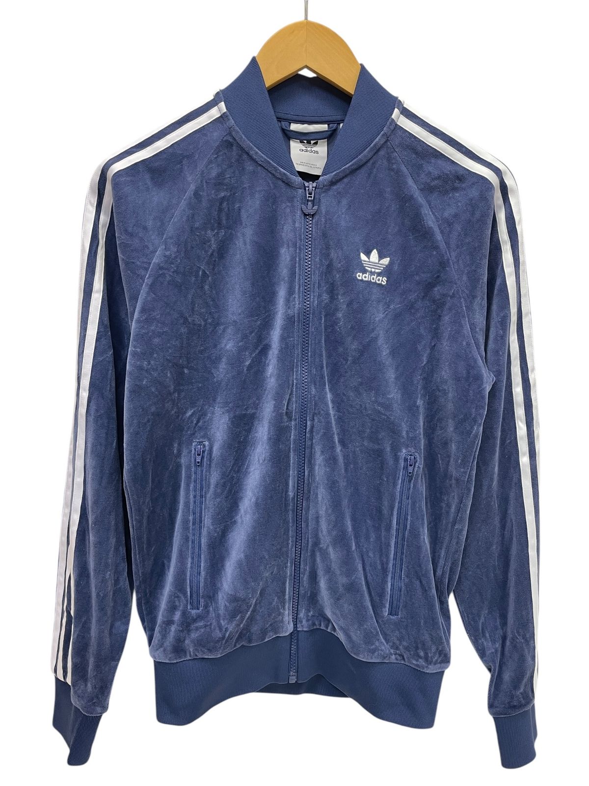 adidas ベロアトラックジャケット XL - メルカリ