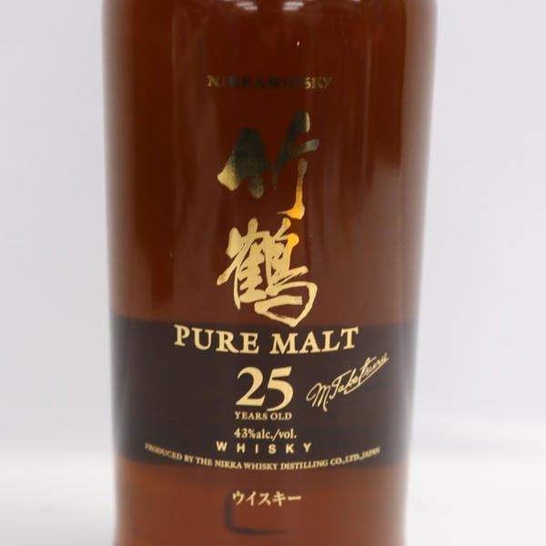 NIKKA（ニッカ）竹鶴 25年 ピュアモルト 43％ 700ml T25H250029 - メルカリ