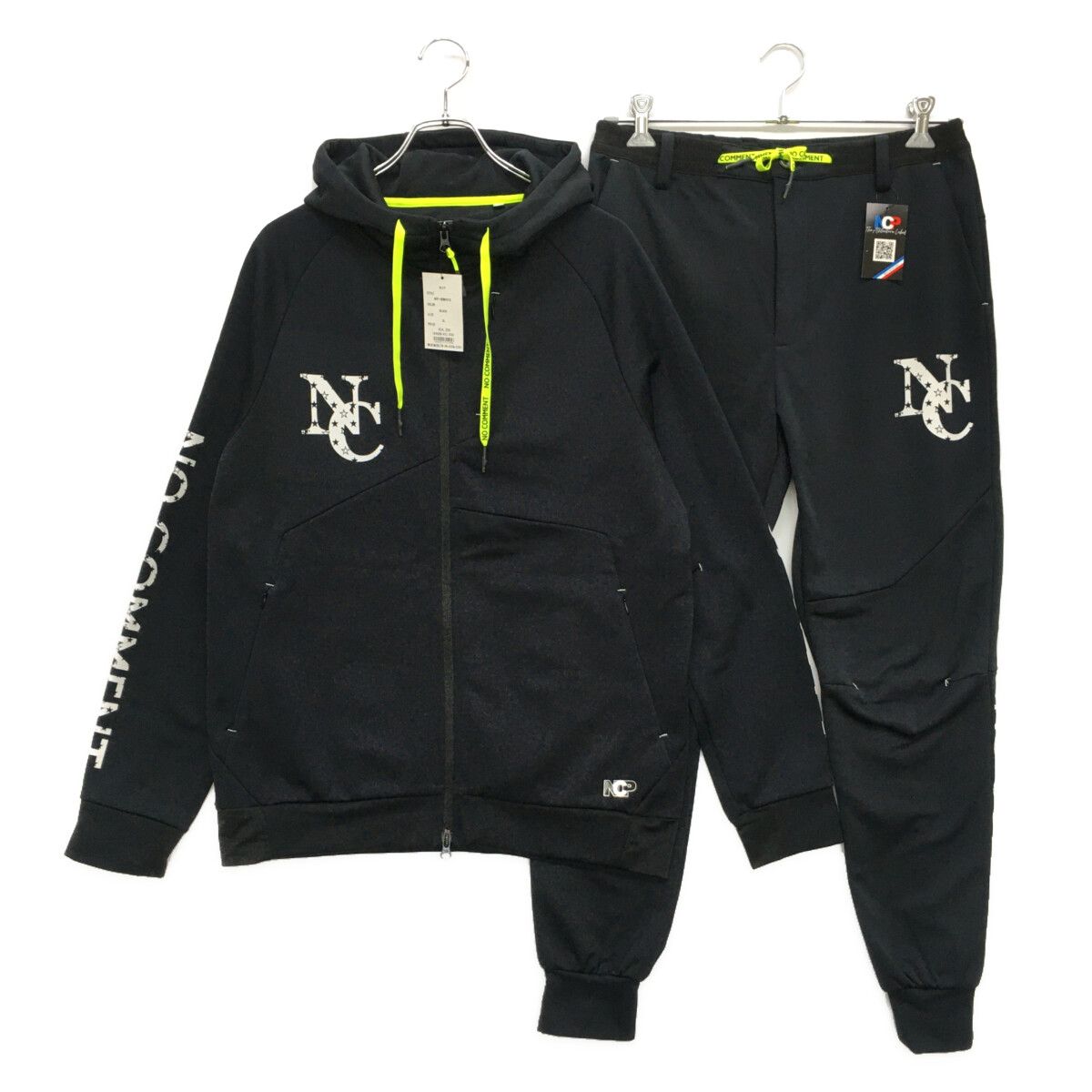 NO COMMENT PARIS セットアップ ダンボール XL 柄 NO COMMENT PARIS セットアップ ダンボール XL 柄
