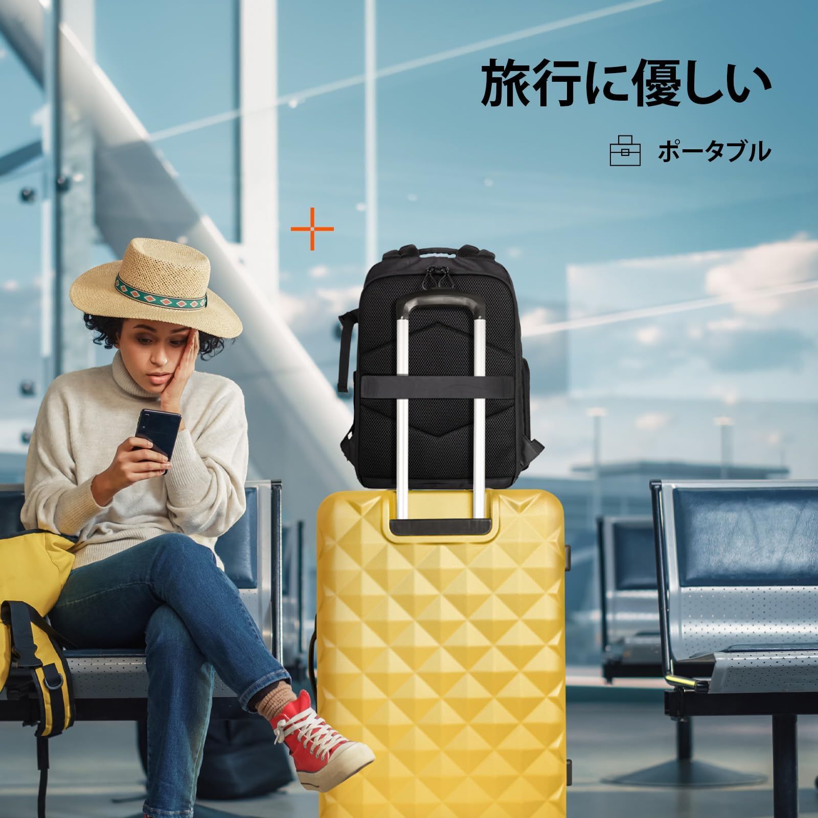 カメラリュック 一眼レフカメラバッグ