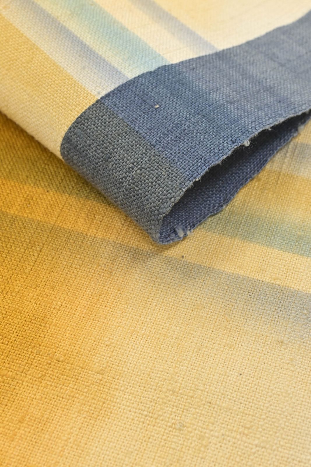 紬八寸名古屋帯 正絹】お仕立て上がり｜中古美品｜地平線