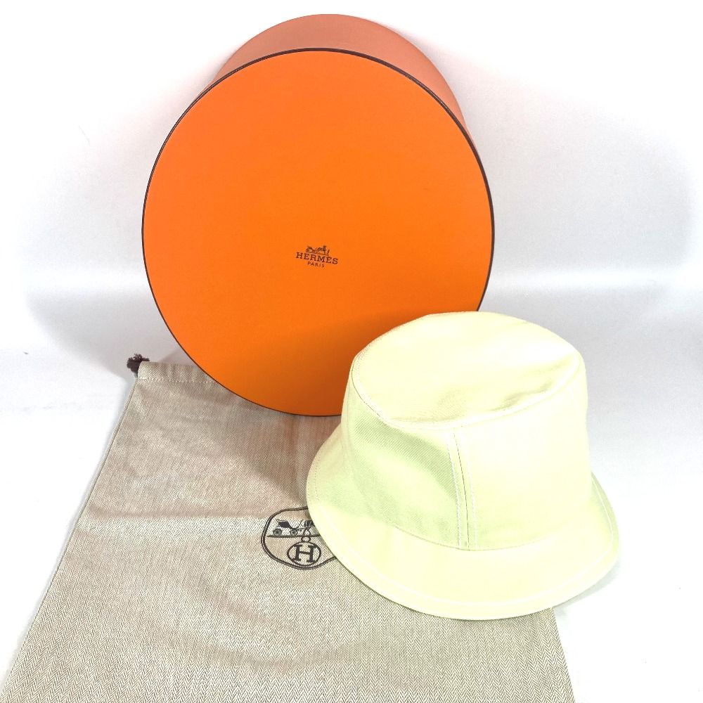 HERMES エルメス ハット セリエ ロゴ コットン - メルカリ