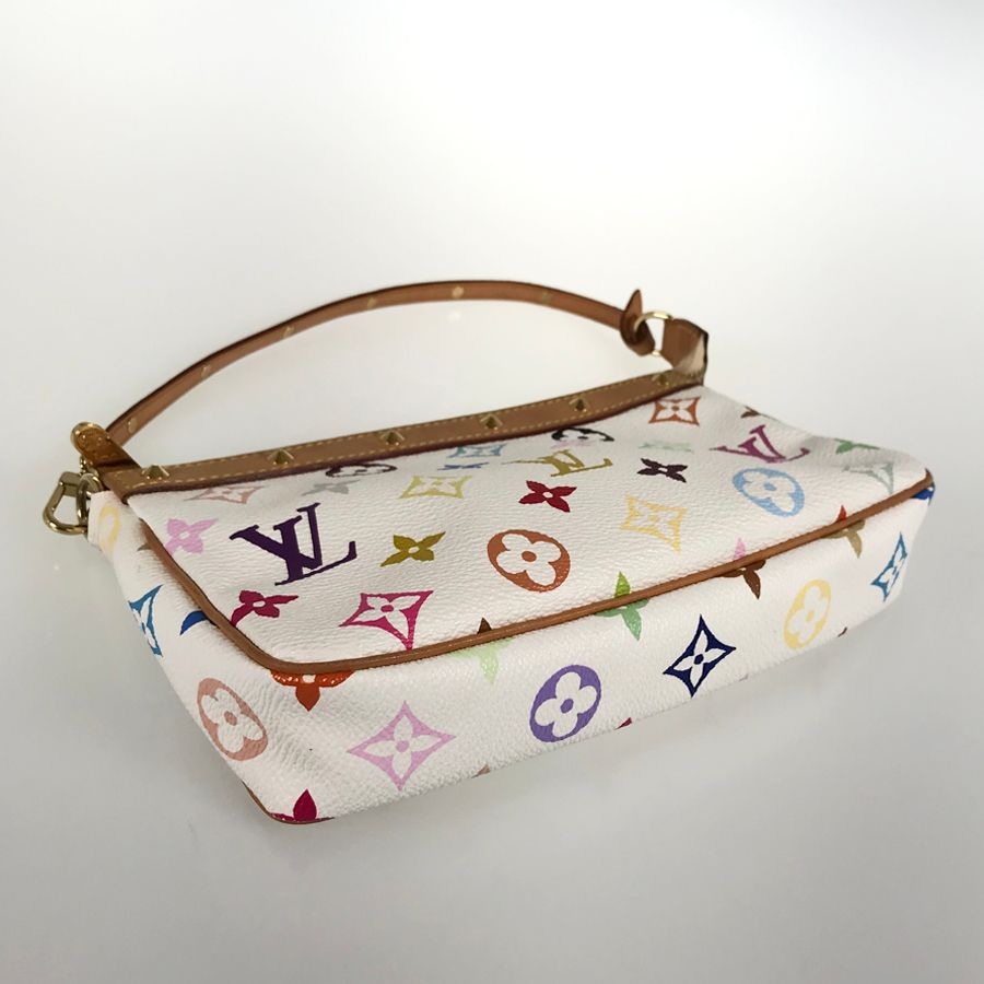 ルイヴィトン　アクセソワール　ポシェット　モノグラム　ＰＶＣレザー ルイ・ヴィトン LOUIS VUITTON モノグラム マルチカラー