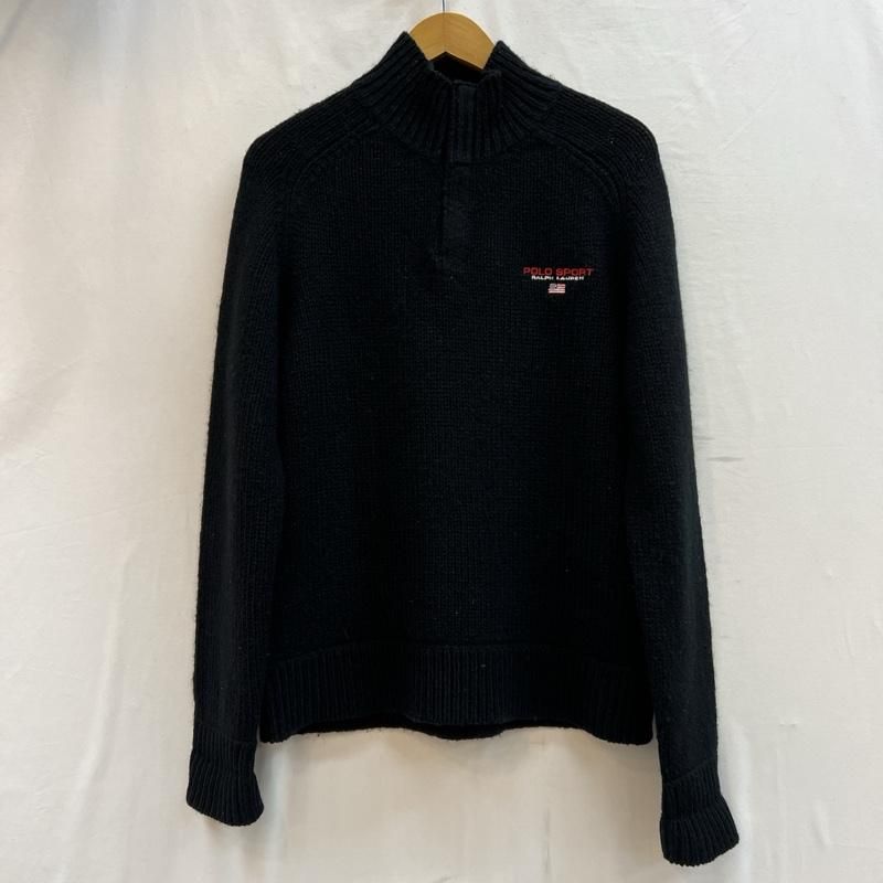 POLOSPORT ポロスポーツラルフローレン ニット、セーター 長袖 ハーフスナップ ウール ニット セーター