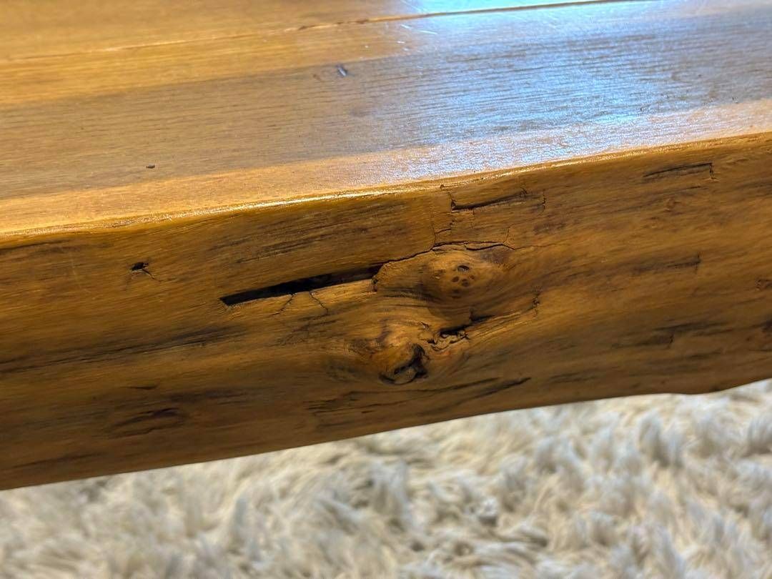 希少 無垢材 ベンチ アンティーク ヴィンテージ 和モダン 杉の木 モダン YZ