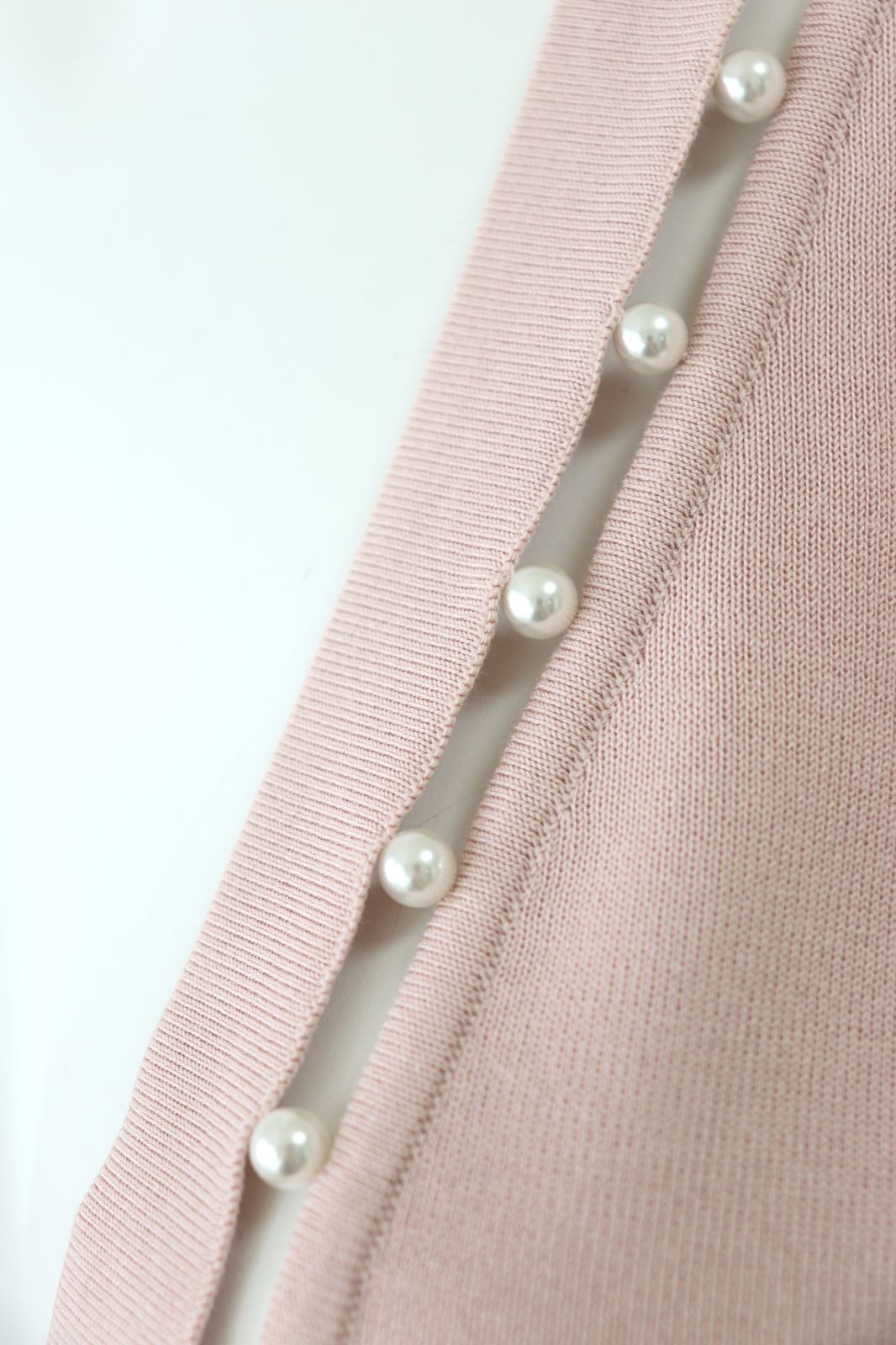 Rene パール付ボレロカーディガン