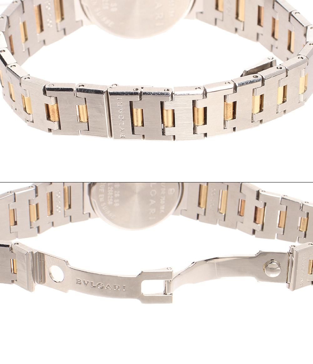 ブルガリ 腕時計 デイト 750 18K ブルガリブルガリ クオーツ ブラック BB 26 SG レディース BVLGARI ブルガリ 腕時計 デイト 750 18K ブルガリブルガリ クオーツ ブラック