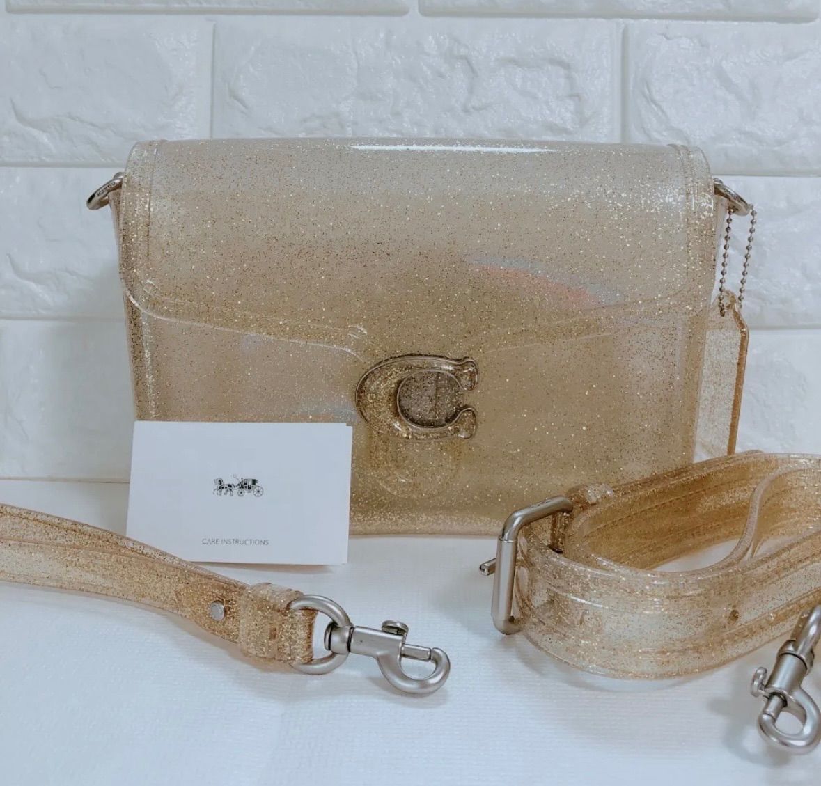 冬のコーデを素敵に♡】新品COACH Jelly Tabby ショルダーバッグ 