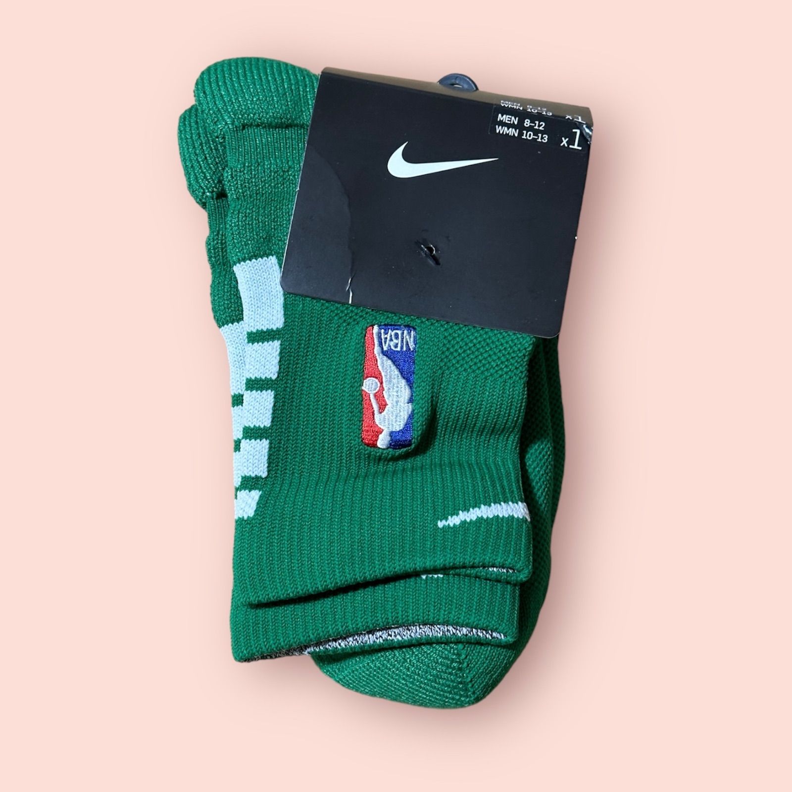グリーンホワイトGrip Power AnkleソックスNBA選手支給品Lサイズ グリーンホワイトGrip Power AnkleソックスNBA選手支給品Lサイズ