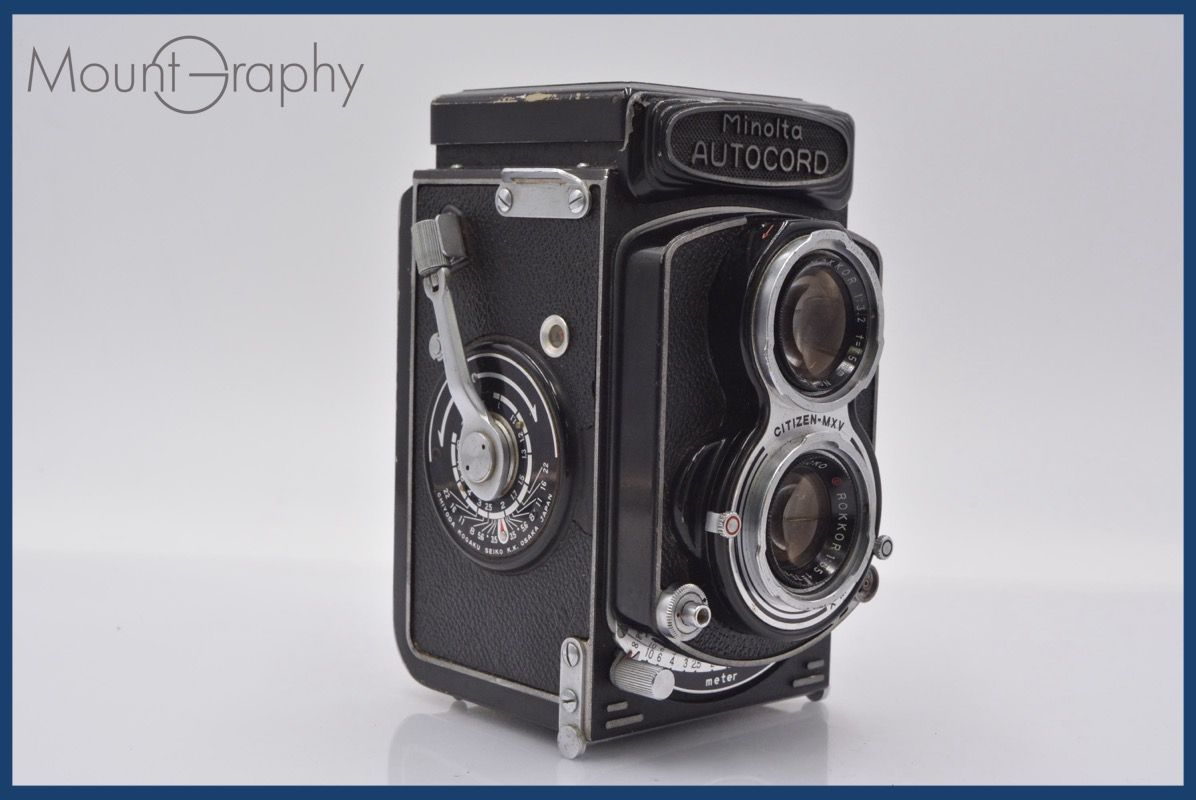 ★極美品★ミノルタ MINOLTA AUTOCORD 75mm f3.5 ☆ジャンク特価☆ ミノルタ MINOLTA AUTOCORD 75mm F3.5 前期型