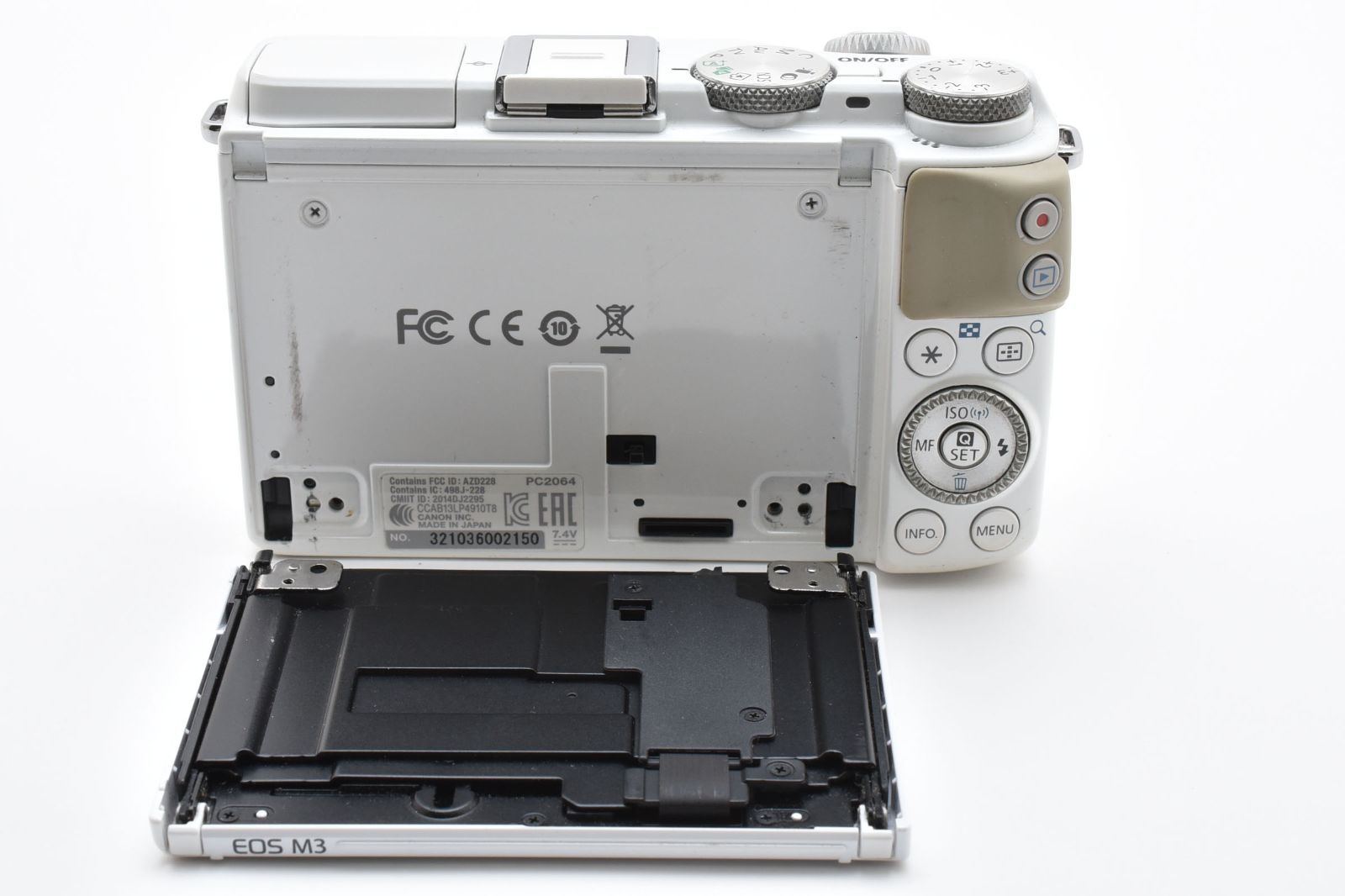 EOS M3 ジャンク品 ジャンク品】Canon EOS M3 ミラーレスカメラ - メルカリ
