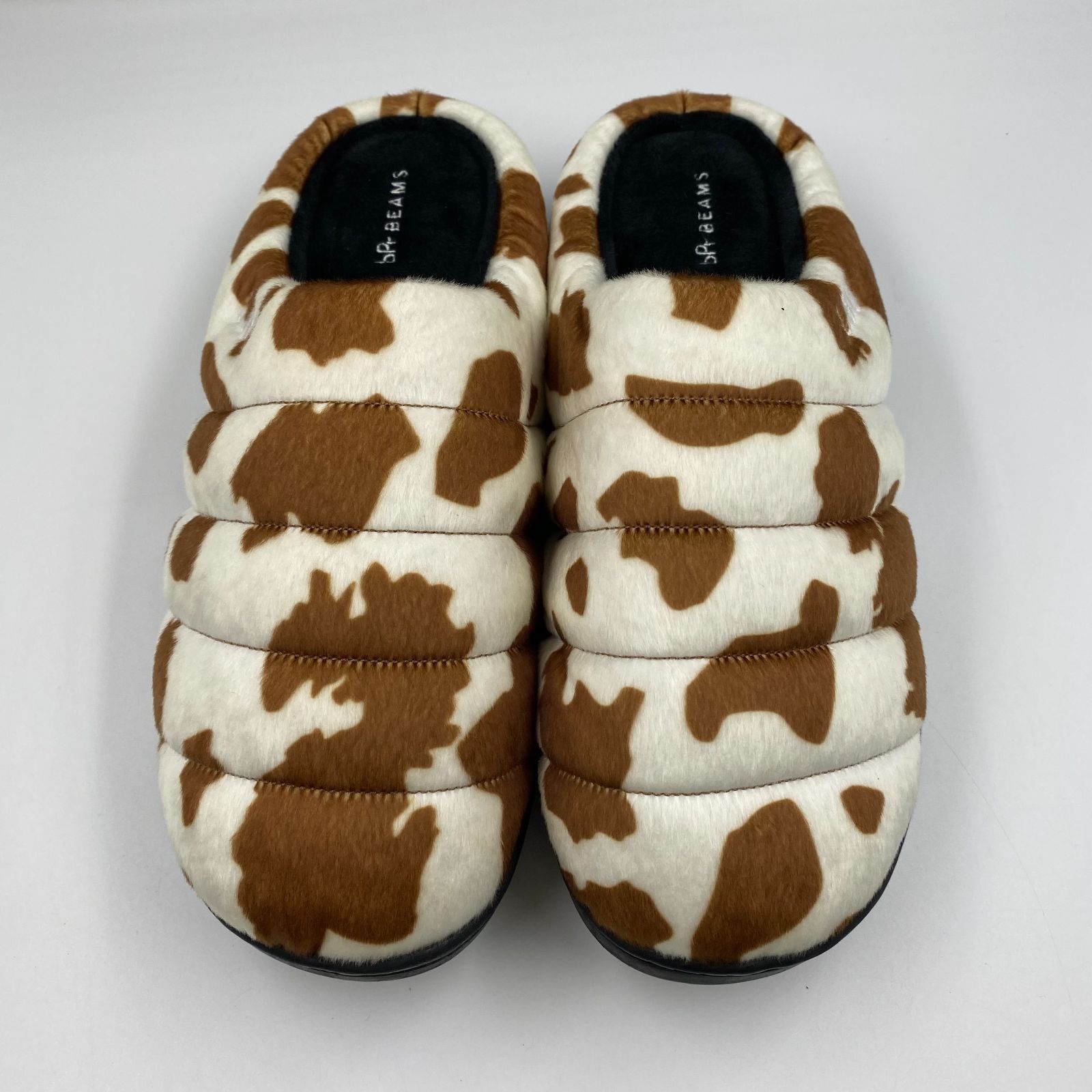 SUBU x bPr BEAMS別注 フェイクファー ハラコ サンダル 28-29.5