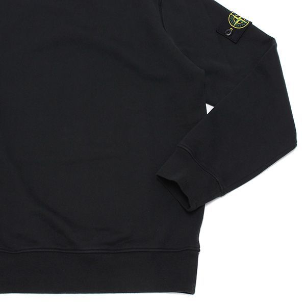 【早い者勝ち❗️】stone  スエット トレーナーブラックM 25AWモデル ストーンアイランド STONE ISLAND バッジワッペン