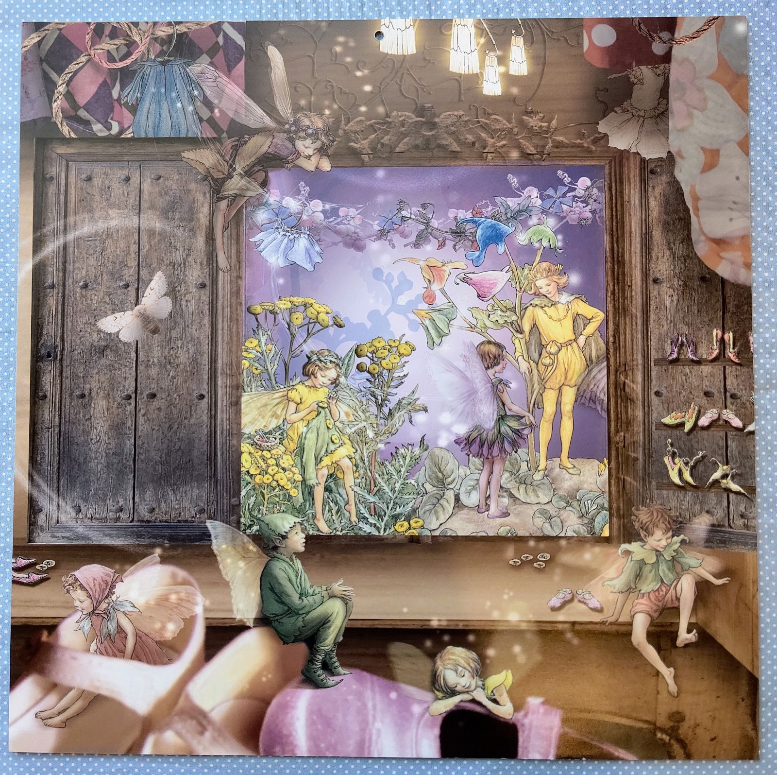 シャドーボックス 完成品 スノーフェアリー⑅︎◡̈︎* 45 シャドー