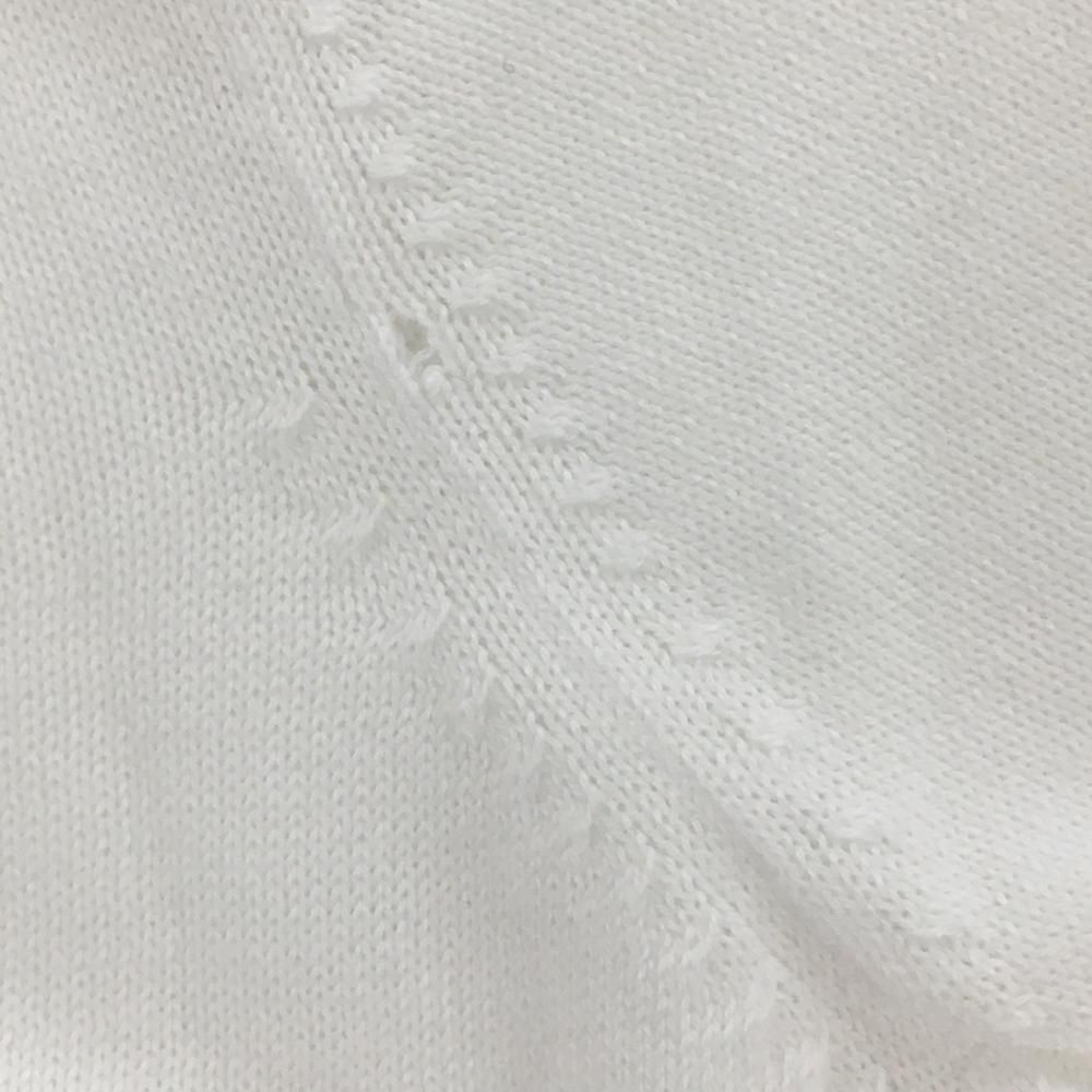 PEARLY GATES ジャケット ホワイト ネイビー PEARLY GATES □□ パーリーゲイツ フルジップ ニット