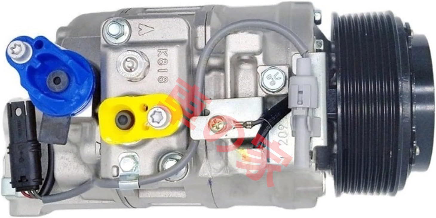 7SBU17C ACコンプレッサー 4471603480 447160 3480 互換 BMW X5 E70 LCI 35iX Xdrive 2010-2018 64529217868 64529154070 64529399060 コンプレッサーの交換