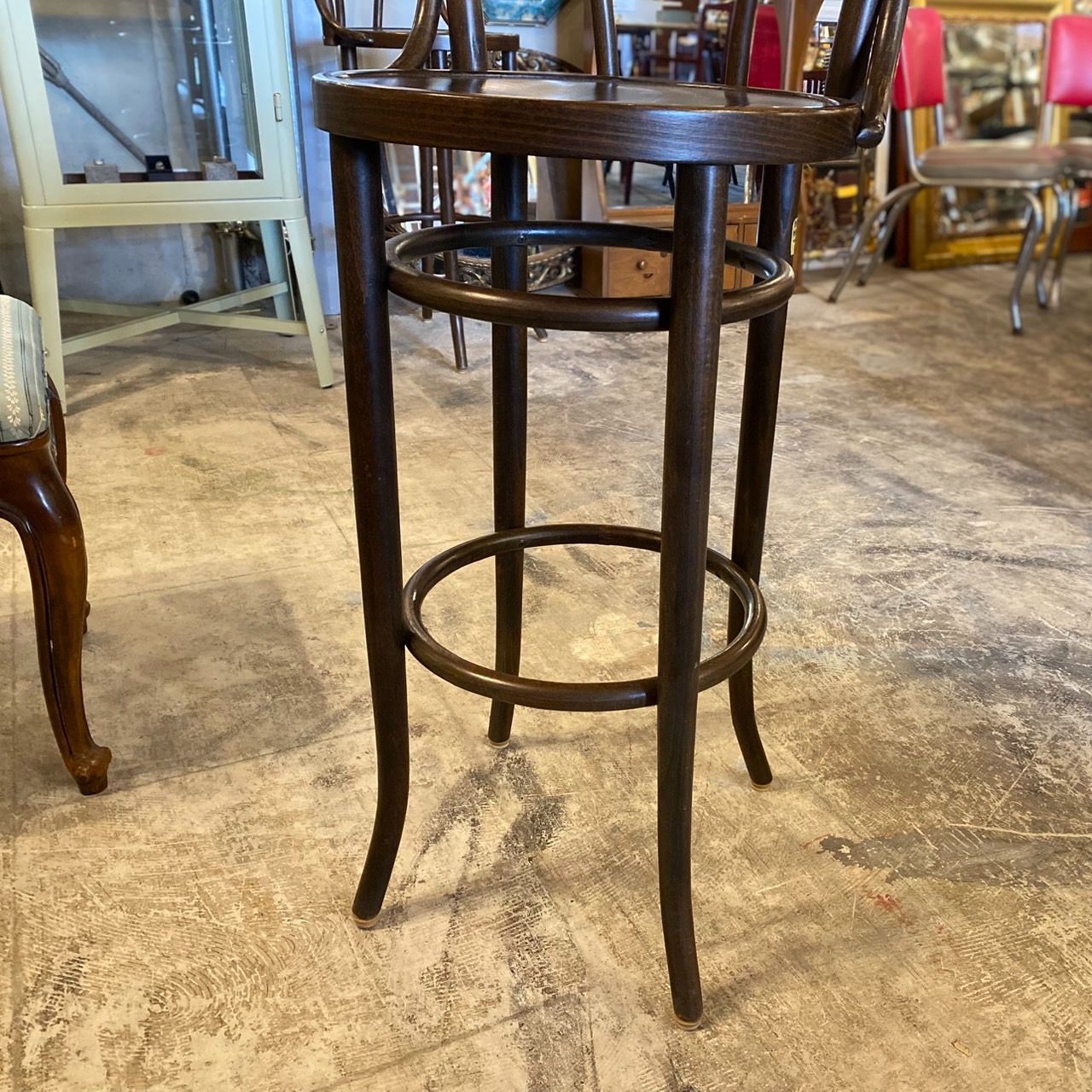 HIKARI ヒカリ家具 ベントウッド ハイチェア カウンターチェア 曲木