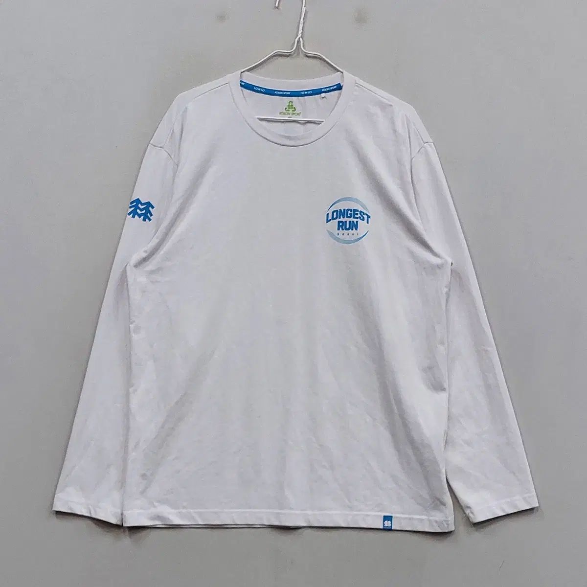 KOLON SPORT(コーロンスポーツ) メンズ 110 スリム ラウンドネック T 2019 春 秋 白 70798