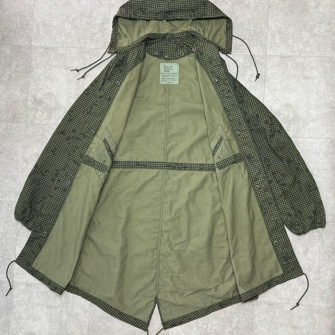 美品 84年会計 アメリカ軍 ナイトカモパーカー フィッシュテール