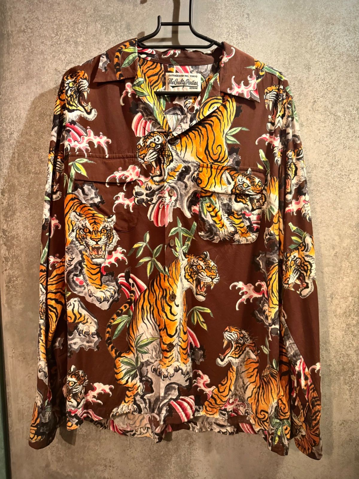 WACKO MARIA】×TIMLEHI ベトジャン 虎刺繍 TIM LEHI / VIETNAM JACKET