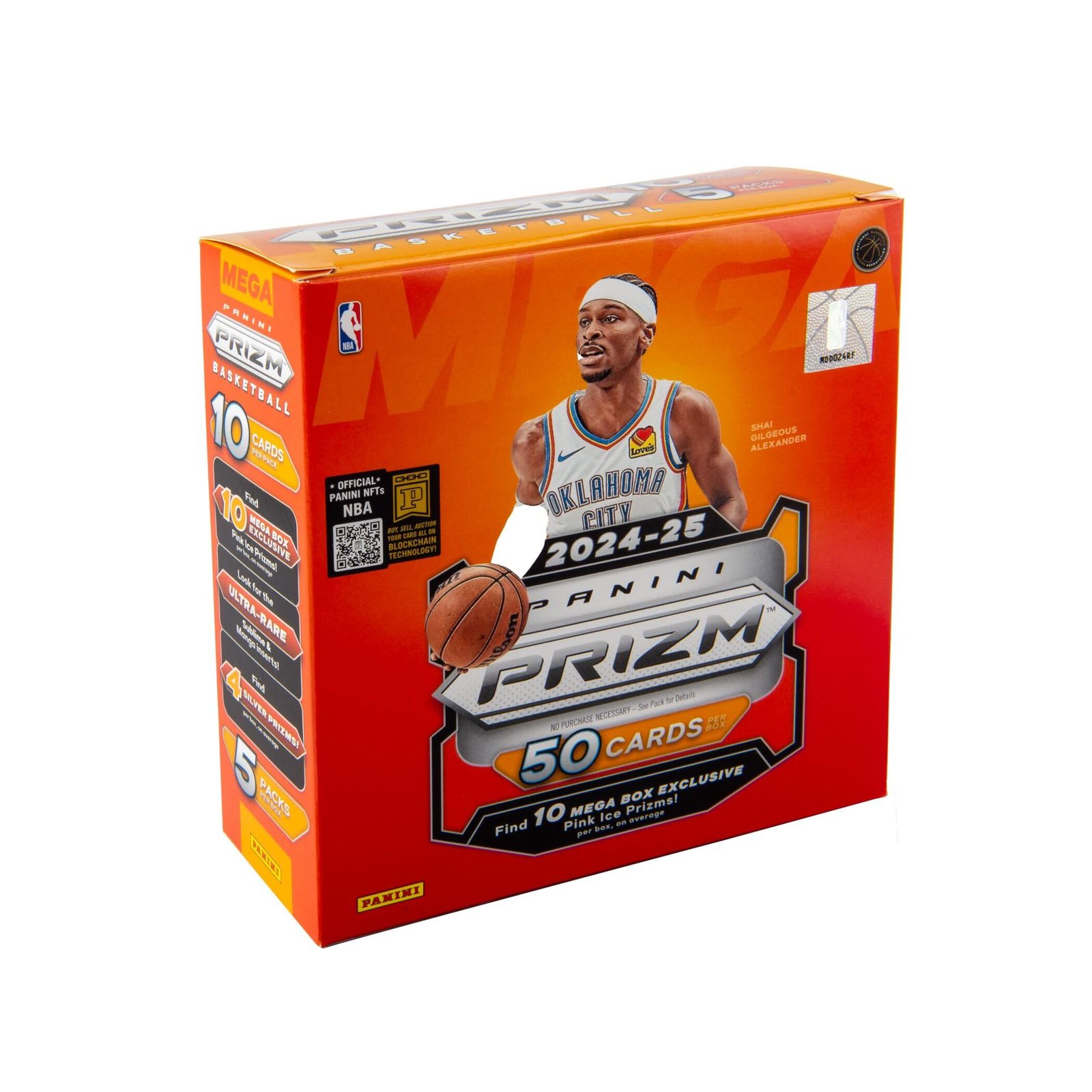 2025-25 Panini NBA プリズム バスケットボール トレーディングカード メガボックス