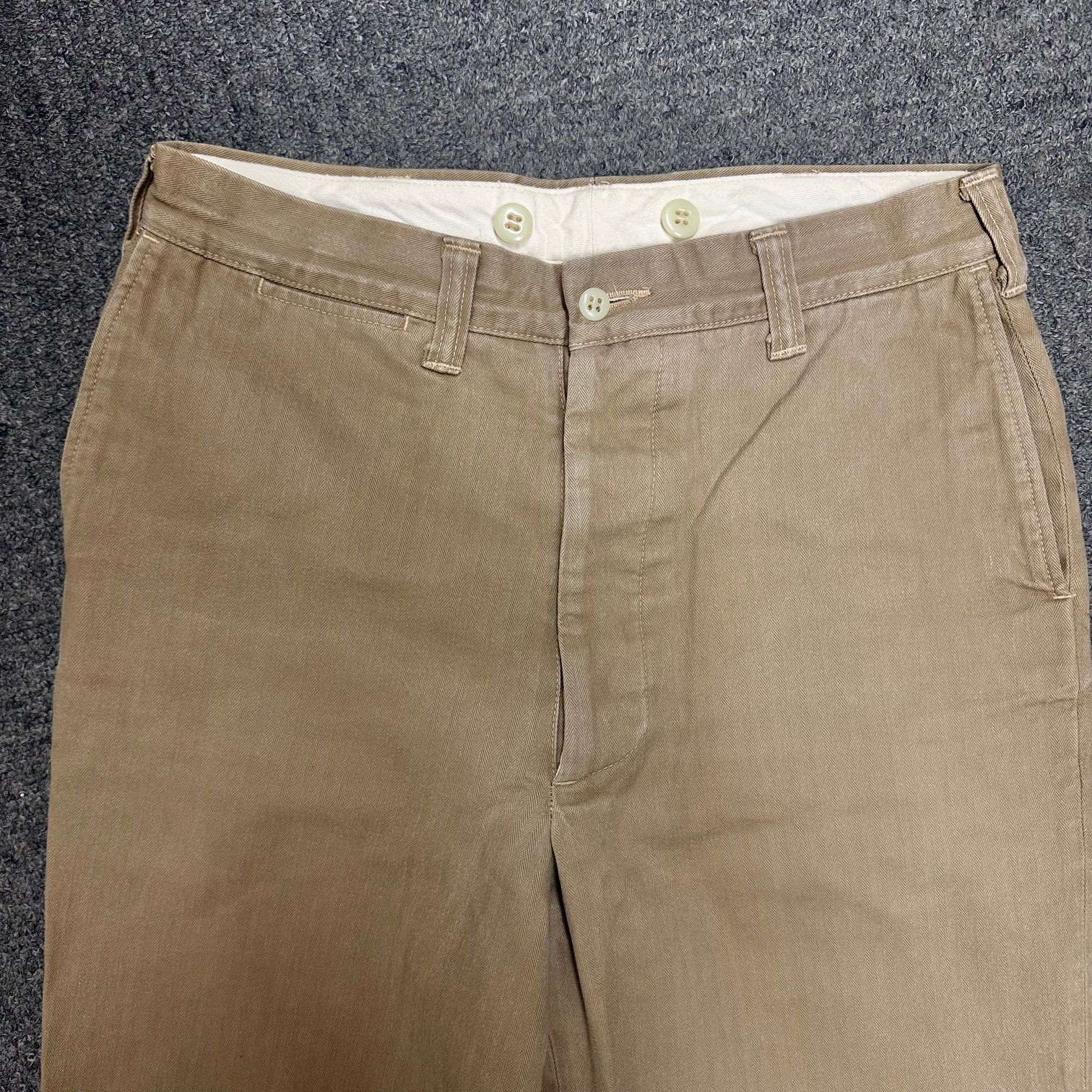 At Last ＆ Co BUTCHER PRODUCTS ヘリンボーントラウザー