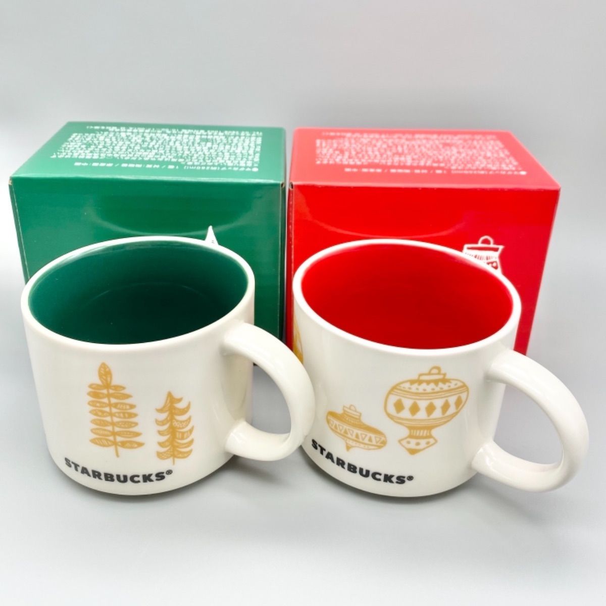 スターバックス 2015 ホリデー ペアマグカップマグ 260ml 新品未使用 
